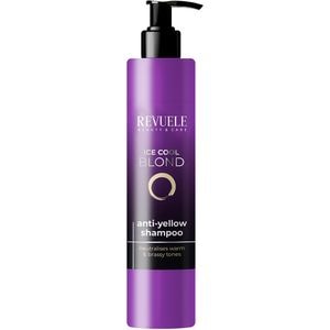 Sampon pentru par blond REVUELE Ice Cool Blond, 335ml
