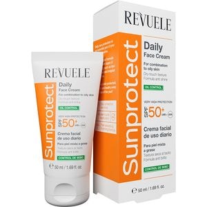 Crema de fata REVUELE Oil Control SPF 50+, 50ML