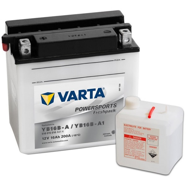 for argument Complain Baterie moto VARTA Powersports Freshpack 516015016, 12V, 16Ah, 200A
