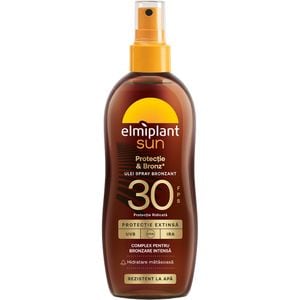 Ulei spray bronzant ELMIPLANT Sun, SPF 30, 150ml