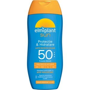 Lapte protectie solara ELMIPLANT Sun Protectie & Hidratare, SPF 50, 200ml