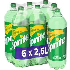 Bautura racoritoare carbogazoasa SPRITE Fresh bax 2.5L x 6 sticle
