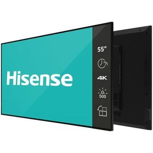 Display profesional HISENSE 55DM66D, 55", 4K UHD, 60Hz, Wi-Fi, Boxe, negru