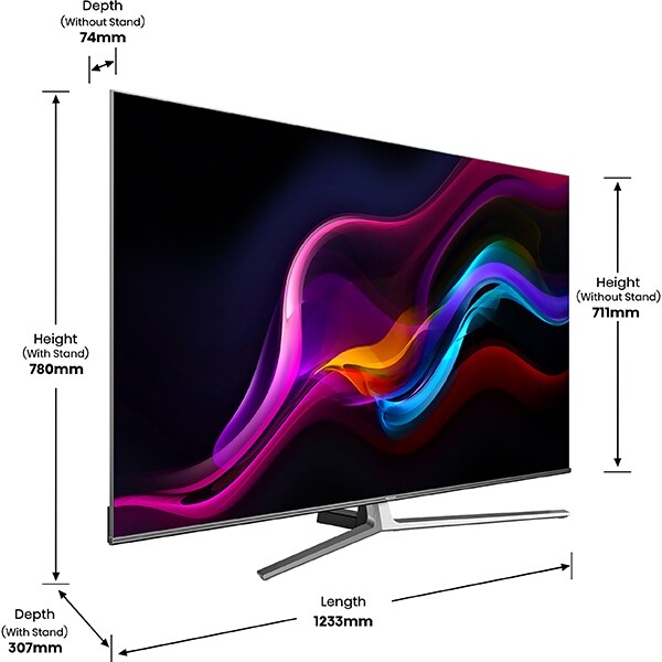 Televizor LED Smart HISENSE 55U8GQ, Ultra HD 4K, 139cm