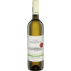 Vin alb demidulce Casa Isarescu Rezerva Tamaioasa Romaneasca, 0.75L