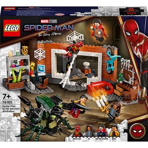 LEGO Super Heroes: Marvel - Omul Paianjen la Atelierul Sanctum 76185, 7 ani+, 355 piese