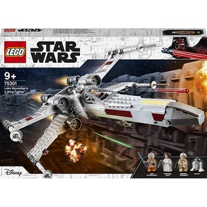 LEGO StarWars: X-Wing Fighter al lui Luke Skywalker 75301, 9 ani+, 474 piese