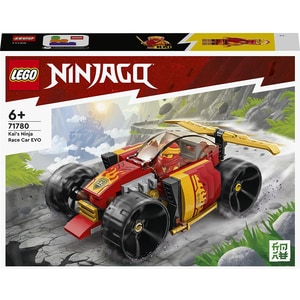 LEGO Ninjago: Masina de curse EVO ninja a lui Kai 71780, 6 ani+, 94 piese