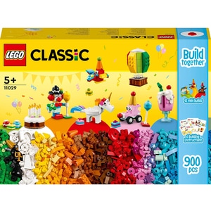 LEGO Classic: Cutie de petrecere creativa 11029, 5 ani+, 900 piese