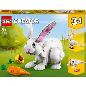 LEGO Creator: Iepure alb 31133, 8 ani+, 258 piese