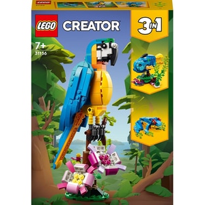 LEGO Creator: Papagal exotic 31136, 7 ani+, 253 piese