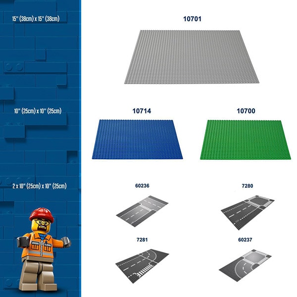 LEGO Classic: Placa de baza verde 10700, 4 ani+, 1 piesa