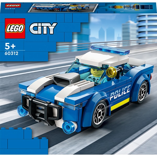 End table sick Coast LEGO City: Masina de politie 60312, 5 ani+, 94 piese