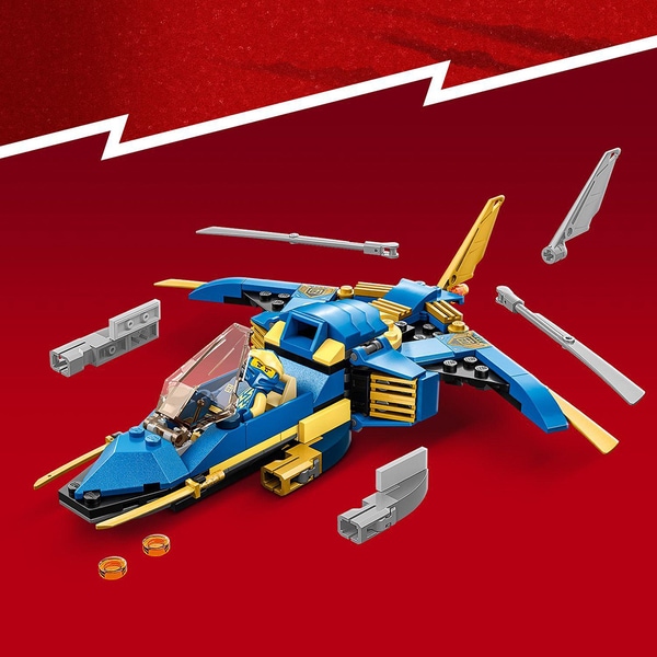 LEGO Ninjago Avionul cu reactie Fulger EVO al lui Jay 71784 6