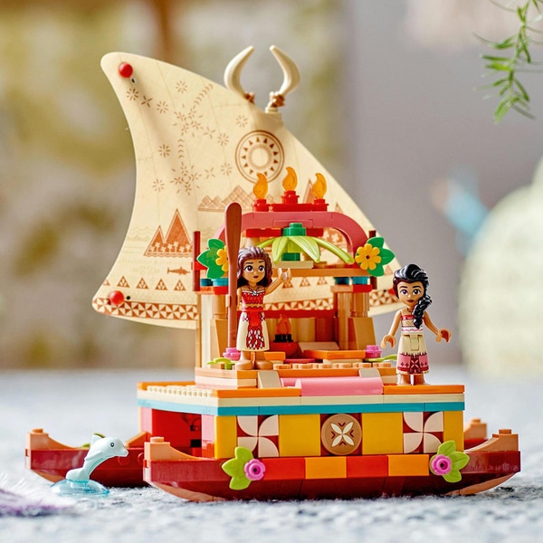 LEGO Disney Princess Catamaranul polinezian al Moanei 43210 6