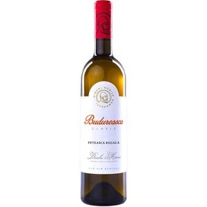 Vin alb demisec Budureasca Clasic Feteasca Regala, 0.75L