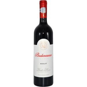 Vin rosu sec Budureasca Clasic Merlot, 0.75L