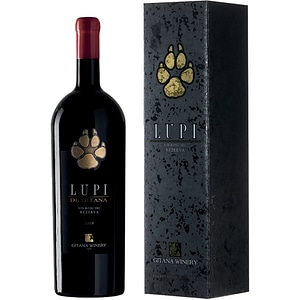 Vin rosu sec Gitana Lupi Gift Box, 1.5L