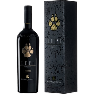 Vin rosu sec Gitana Lupi Gift Box, 0.75L