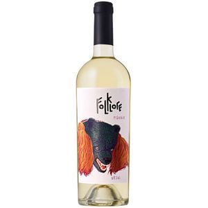 Vin alb sec Folklore Plavaie, 0.75L