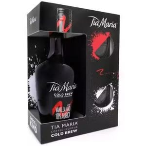 Set Lichior Tia Maria, 0.7L + 2 pahare