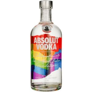 Vodka Absolut Rainbow Colors, 0.7L