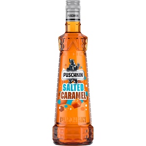 Lichior Puschkin Salted Caramel, 0.7L