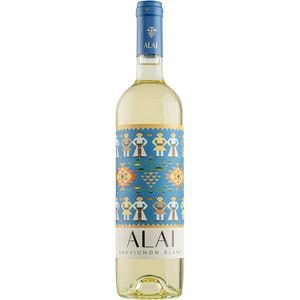 Vin alb demisec Alai Sauvignon Blanc, 0.75L, bax 6 sticle