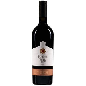 Vin rosu sec Prince Vlad Merlot, 0.75L