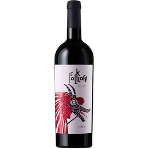 Vin rosu sec Folklore Merlot, 0.75L