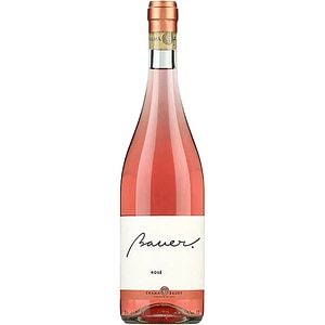 Vin rose sec Bauer. Rose Merlot, 0.75L