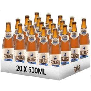 Bere blonda Azuga Nefiltrata bax 0.5L x 20 sticle 