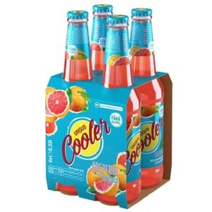 Bere cu arome Ursus Cooler Grapefruit bax 0.33L x 4 sticle 
