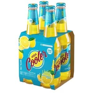 Bere cu arome Ursus Cooler Lamaie bax 0.33L x 4 sticle 