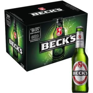 Bere blonda Becks bax 0.33L x 24 sticle