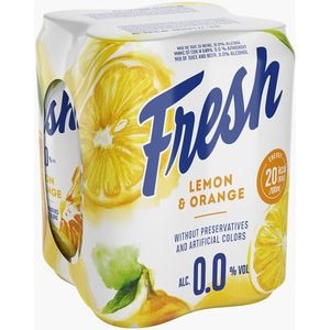 Bere cu arome Fresh Lemon Orange bax 0.5L x 4 doze