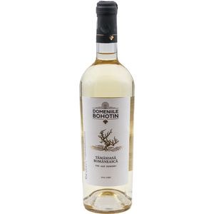Vin alb demisec Domeniile Bohotin Tamaioasa Romaneasca, 0.75L