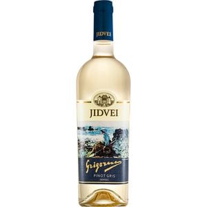 Vin alb demisec Jidvei Grigorescu Pinot Gris, 0.75L, bax 6 sticle