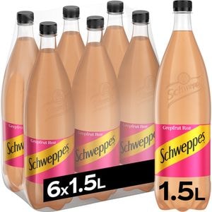 Bautura racoritoare carbogazoasa SCHWEPPES Grapefruit bax 1.5L x 6 sticle
