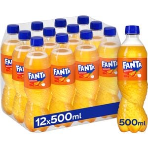 Bautura racoritoare carbogazoasa FANTA Orange bax 0.5L x 12 sticle