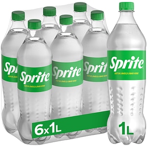 Bautura racoritoare carbogazoasa SPRITE bax 1L x 6 sticle