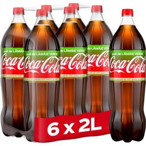 Bautura racoritoare carbogazoasa COCA-COLA Lime bax 2L x 6 sticle