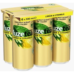 Bautura racoritoare necarbogazoasa FUZETEA Lemon bax 0.33L x 6 doze