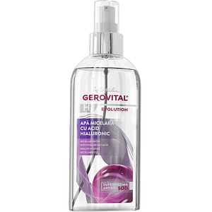 Apa micelara GEROVITAL H3 Evolution Acid Hialuronic, 150ml