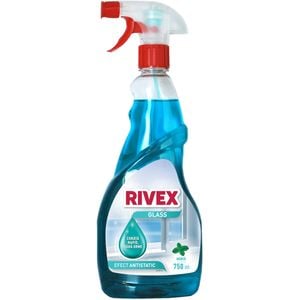 Solutie de curatat geamuri RIVEX Glass, Menta, 750 ml