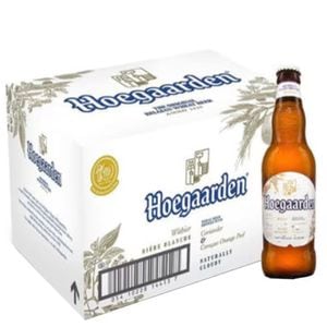 Bere blonda Hoegaarden bax 0.33L x 24 sticle