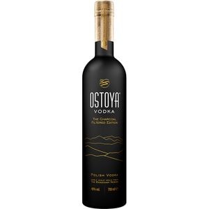 Vodka Ostoya Black The Charcoal Filtered, 0.7L