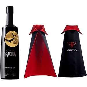 Palinca Prune Spirit of Dracula + Mini pelerina sticla, 0.5L
