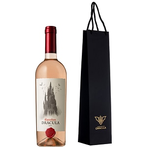 Vin rose sec Castellum Dracula + Wine Bag, 0.75L