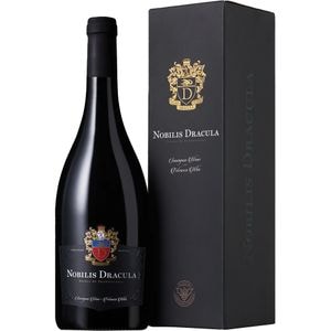 Vin alb sec Nobilis Dracula Feteasca Alba + Mini Pelerina Sticla, 0.75L